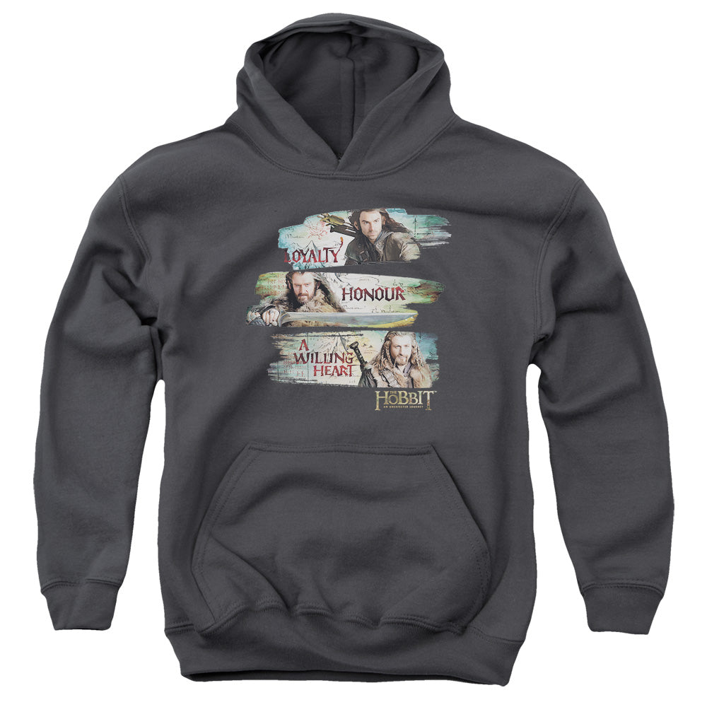 The Hobbit Loyalty and Honour Youth Hoodie