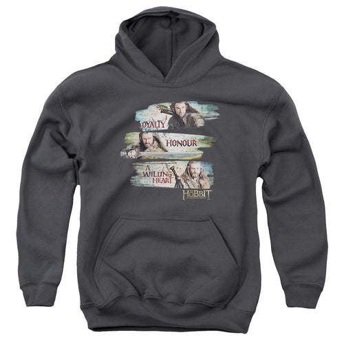 The Hobbit Loyalty and Honour Youth Hoodie