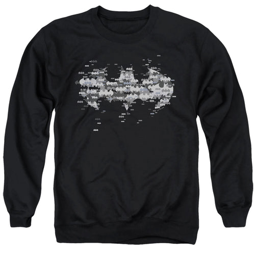 Batman Multi Bat Logo Crewneck Sweatshirt