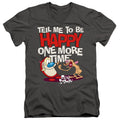Ren and Stimpy Tell Me to Be Happy V-Neck T-Shirt