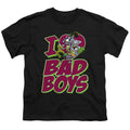 DC Comics I Heart Bad Boys Youth/Toddler T-Shirt