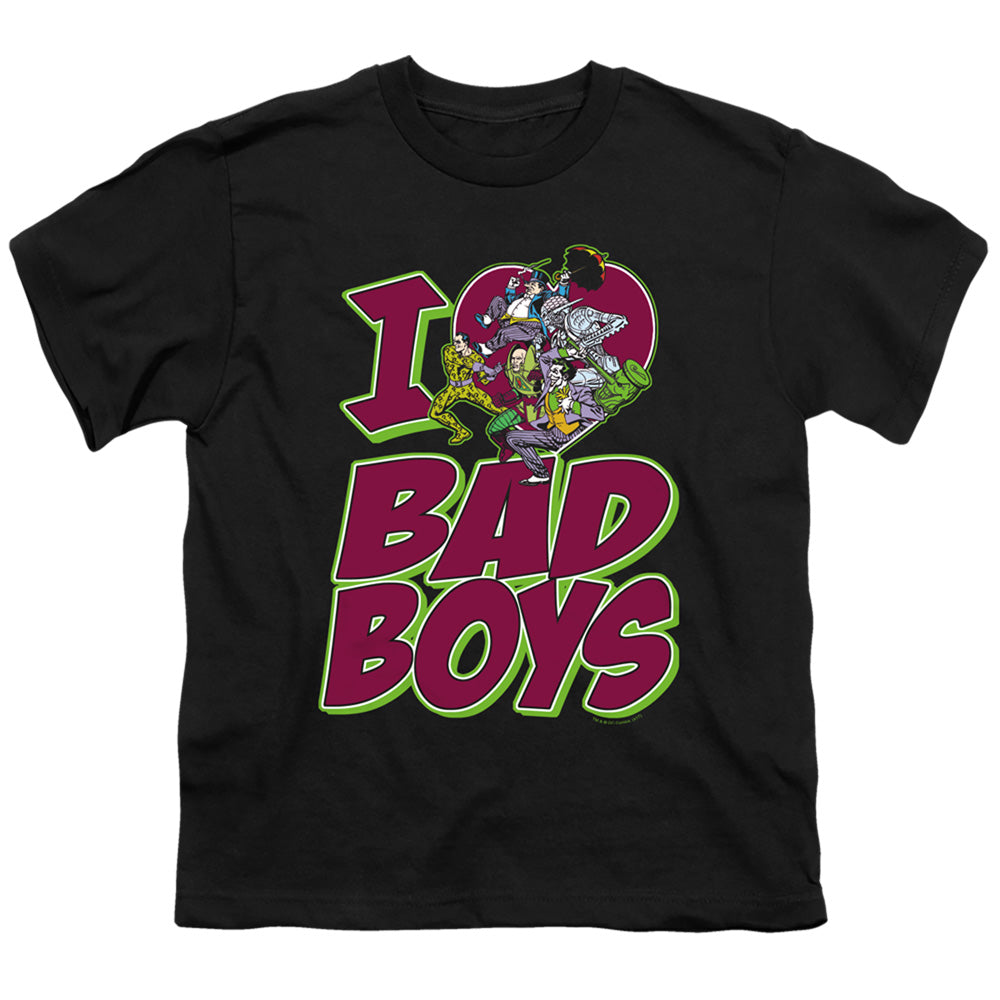 DC Comics I Heart Bad Boys Youth/Toddler T-Shirt