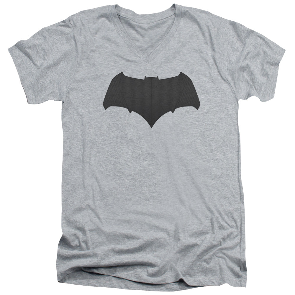 Batman v Superman Batman Logo V-Neck T-Shirt
