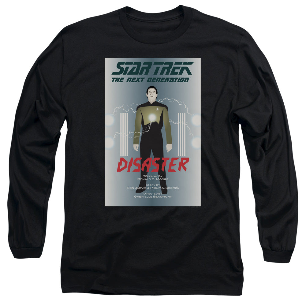 Star Trek Disaster Black Long Sleeve T-Shirt