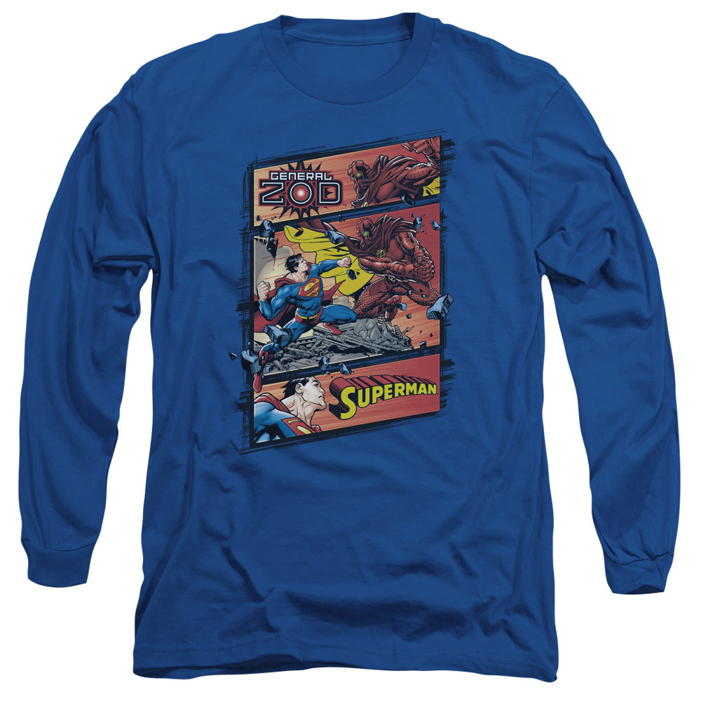 Superman vs Zod Long Sleeve T-Shirt
