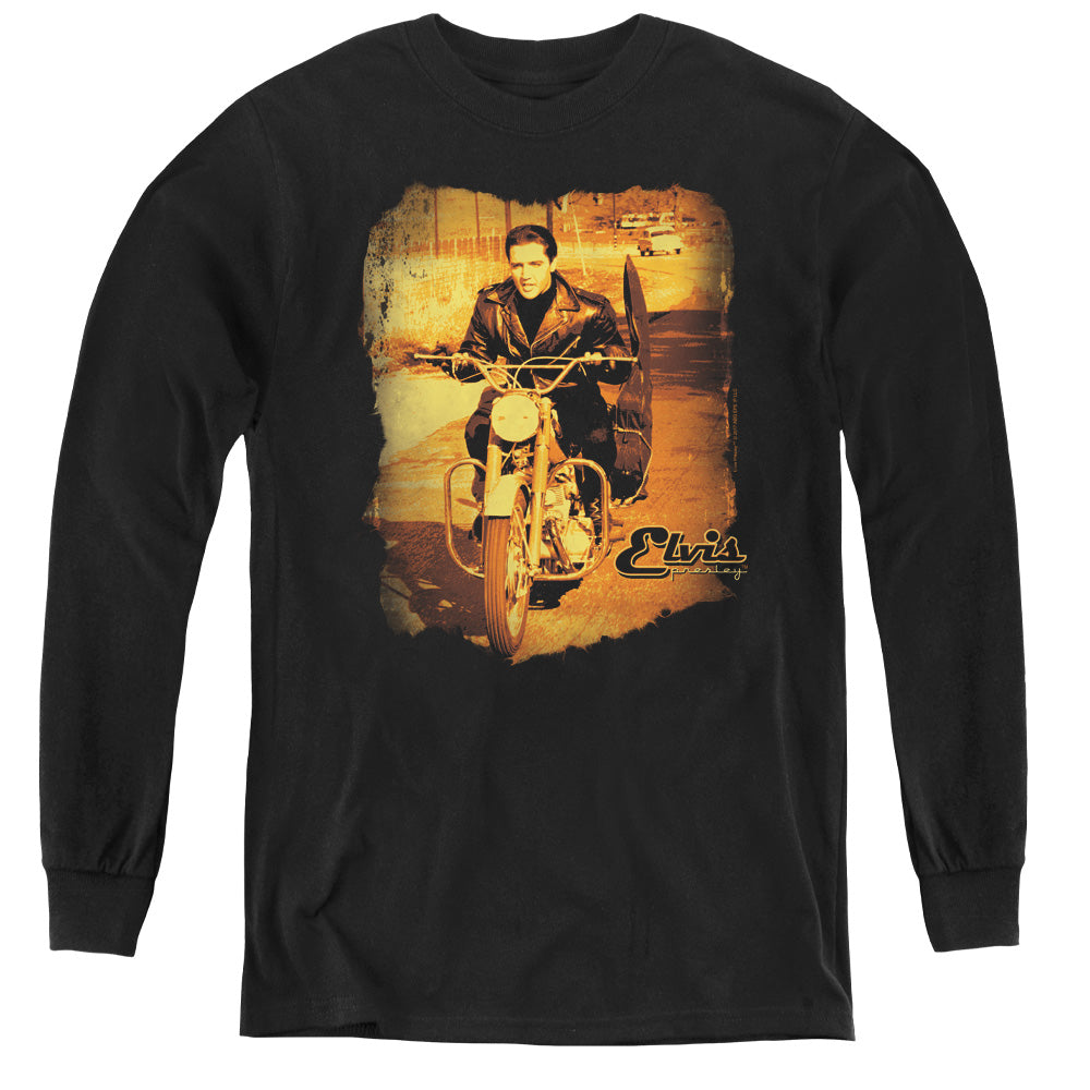 Elvis Presley Hit The Road Youth Long Sleeve T-Shirt