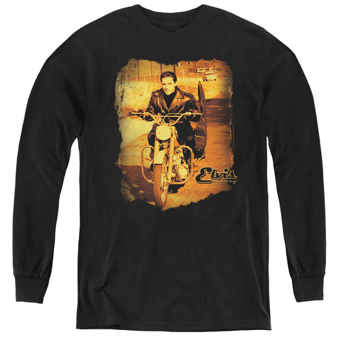 Elvis Presley Hit The Road Youth Long Sleeve T-Shirt