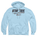 Star Trek Enterprise Logo Blue Pullover Hoodie