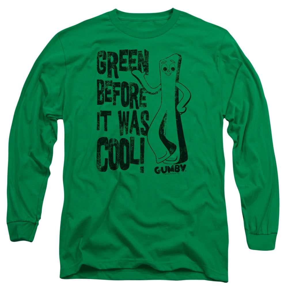 Gumby Cool Green Long Sleeve T-Shirt