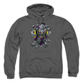 Superman Bizzaro Breakthrough Charcoal Pullover Hoodie