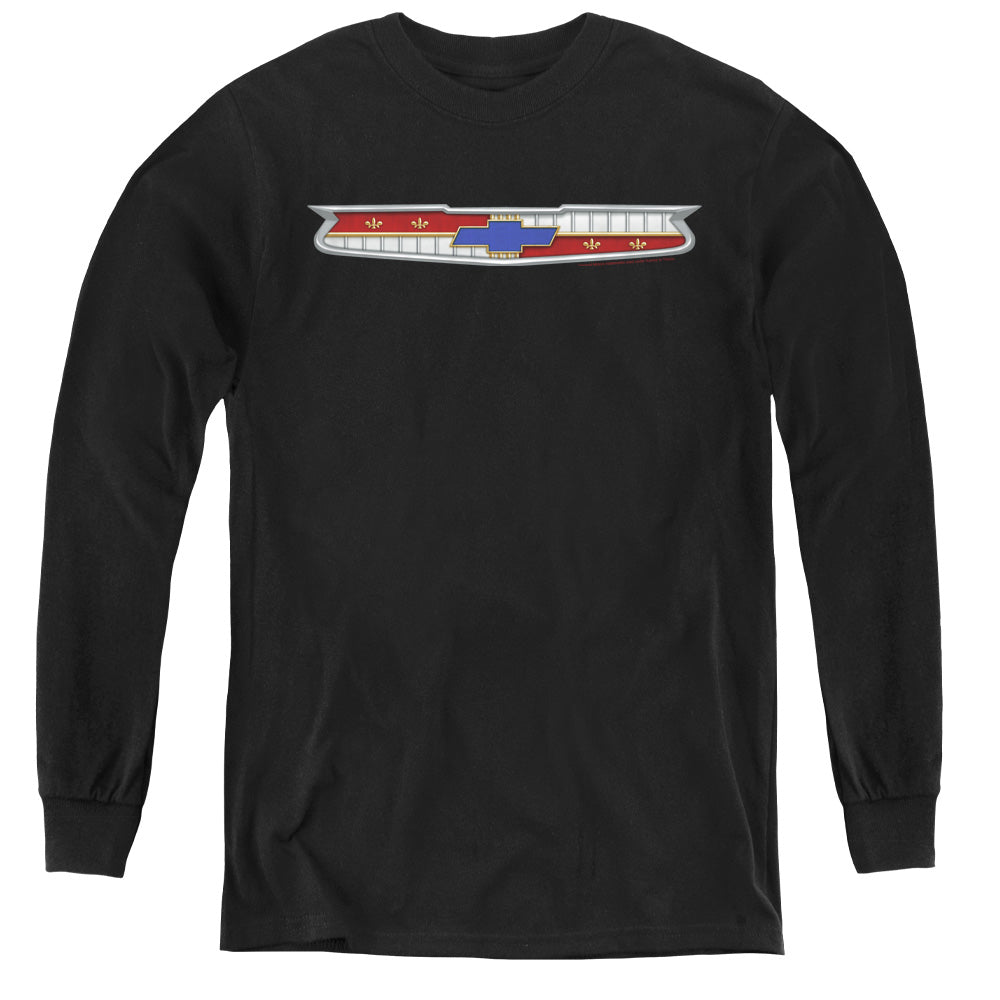 Chevy '56 Bel Air Emblem Youth Long Sleeve T-Shirt