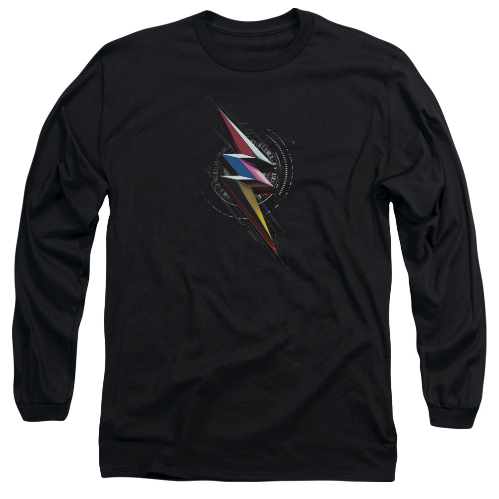 Mighty Morphin Power Rangers: The Movie Bolt Sigil Long Sleeve T-Shirt