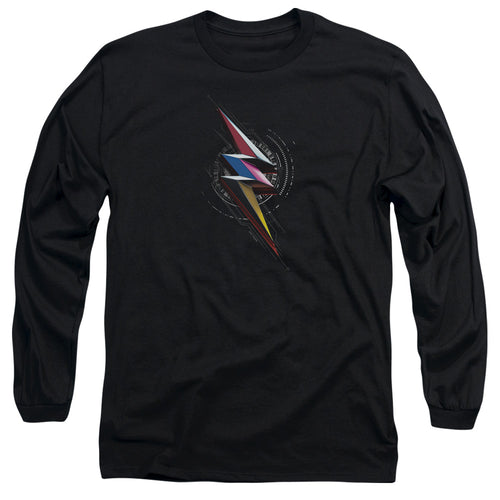 Mighty Morphin Power Rangers: The Movie Bolt Sigil Long Sleeve T-Shirt