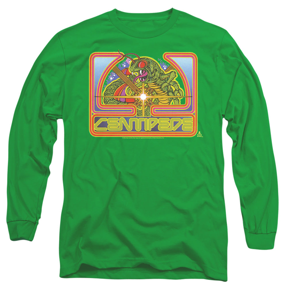 Atari Centipede Green Long Sleeve T-Shirt