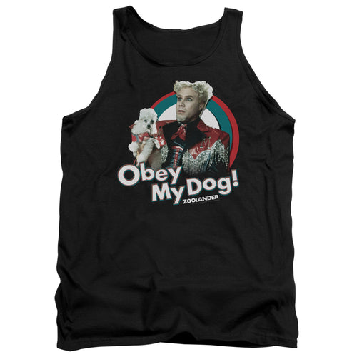 Zoolander Mugatu Obey My Dog Tank Top