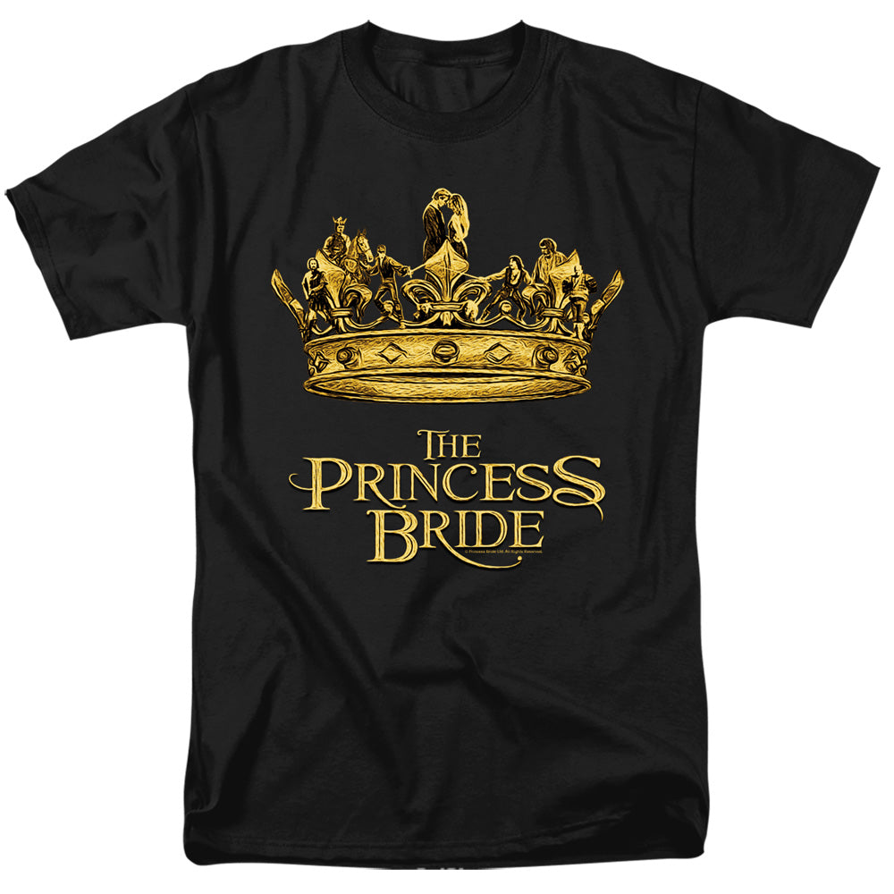 The Princess Bride Crown Black T-Shirt