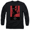 Star Trek Where Silence Has Lease Black Long Sleeve T-Shirt