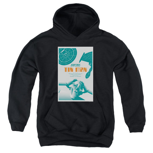 Star Trek Tin Man Black Youth Hoodie