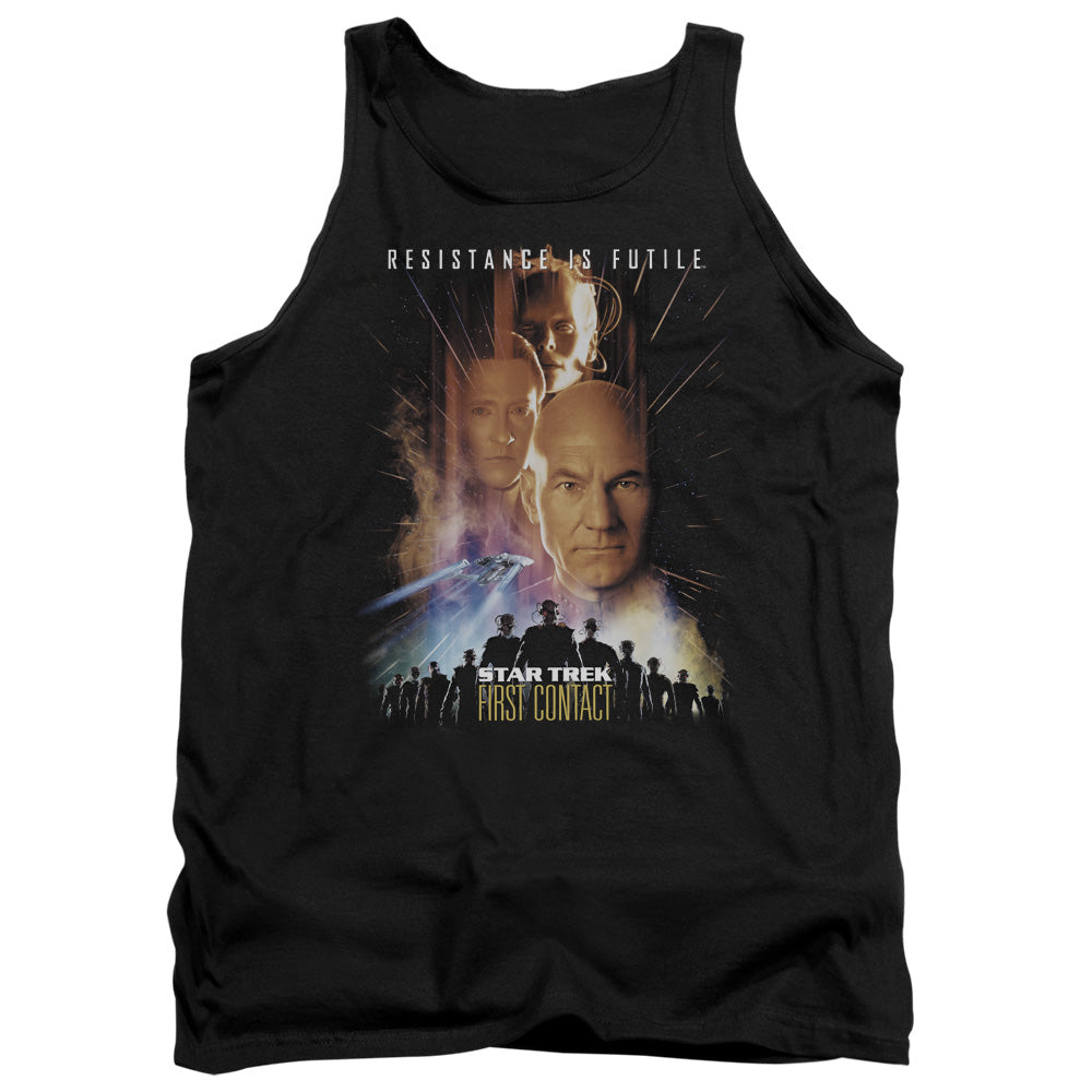 Star Trek First Contact Poster Tank Top