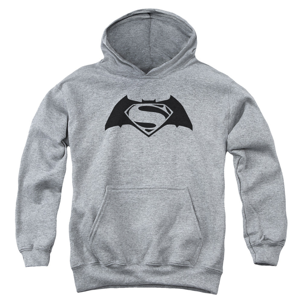 Batman v Superman Simple Logo Youth Hoodie