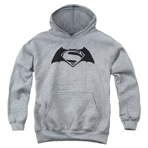 Batman v Superman Simple Logo Youth Hoodie
