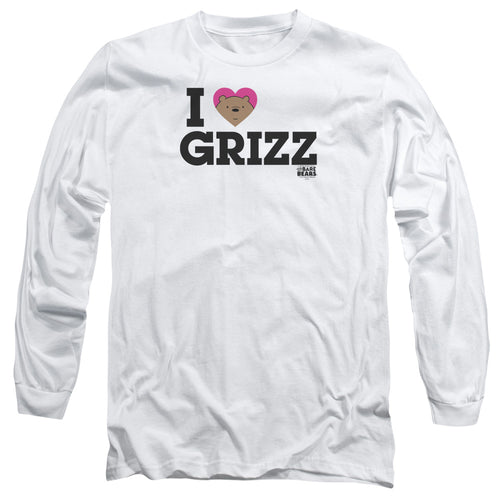 We Bare Bears I Heart Grizz Long Sleeve T-Shirt