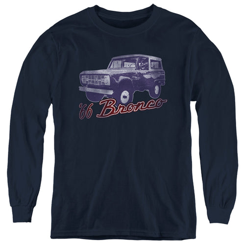 Ford 66 Bronco Classic Youth Long Sleeve T-Shirt
