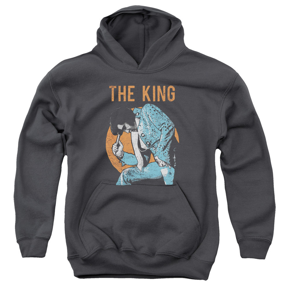 Elvis Presley Mic In Hand Youth Hoodie