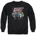 Justice League Charging Justice Crewneck Sweatshirt