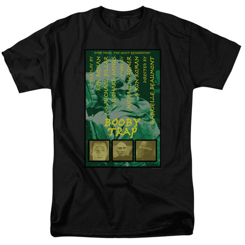 Star Trek Booby Trap Black T-Shirt