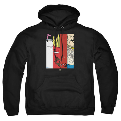 Aqua Teen Hunger Force Group Tiles Pullover Hoodie