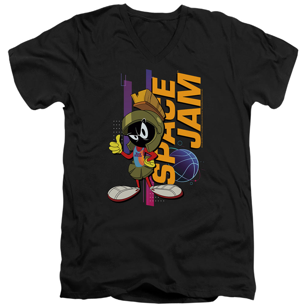 Space Jam Marvin Standing V-Neck T-Shirt