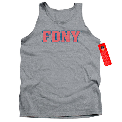New York City Fdny Athletic Heather Tank Top
