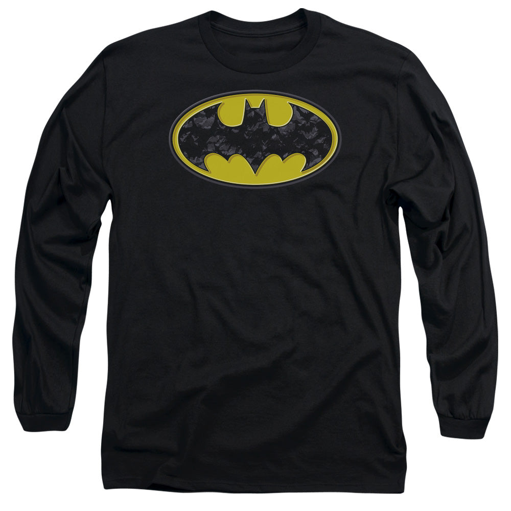 Batman Bats In Logo Long Sleeve T-Shirt