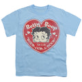 Betty Boop Fan Club Heart Youth/Toddler T-Shirt