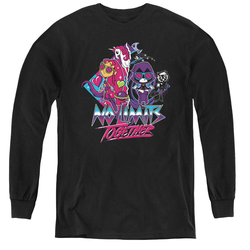 Teen Titans Go! Movie No Limits Youth Long Sleeve T-Shirt