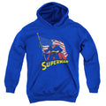 Superman American Flag Youth Hoodie