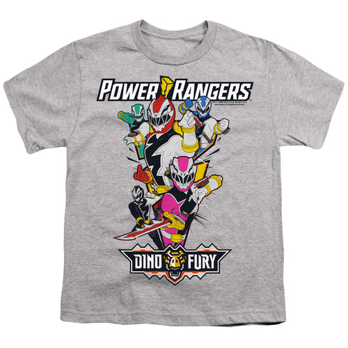 Power Rangers: Dino Fury Group Action Youth/Toddler T-Shirt