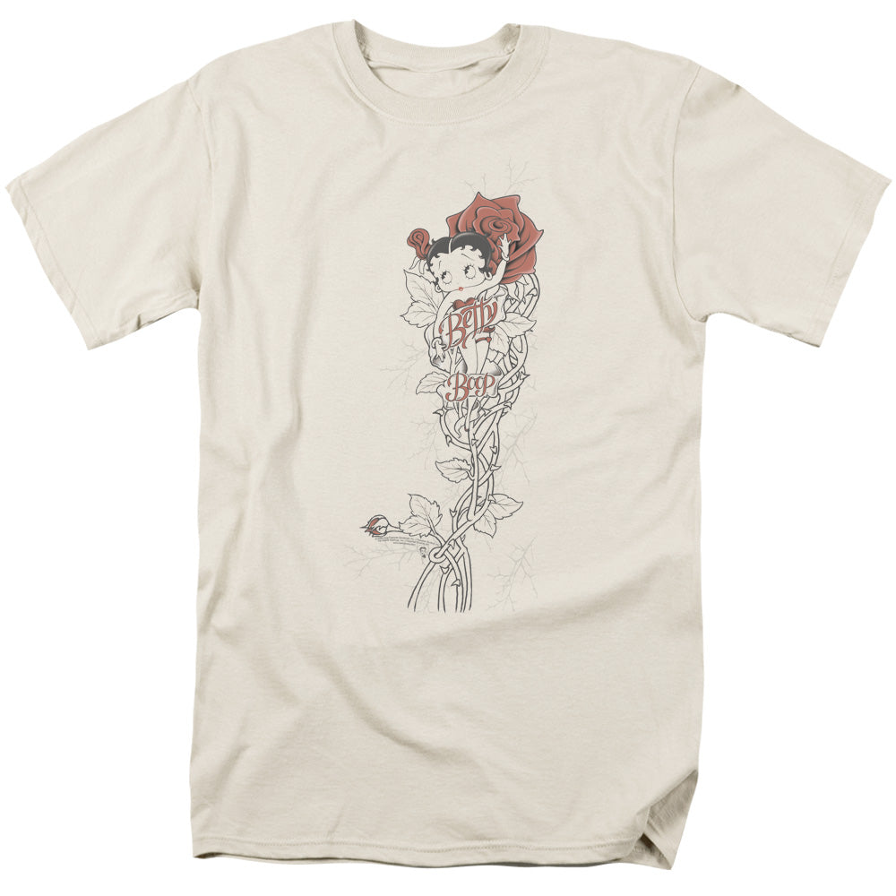 Betty Boop Thorns(left Side Print) T-Shirt