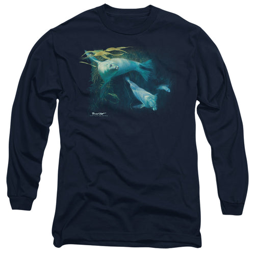 Wild Wings Kelp Patrol Sea Lions Long Sleeve T-Shirt