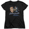 Elvis Presley Blue Suede Shoes Womens T-Shirt
