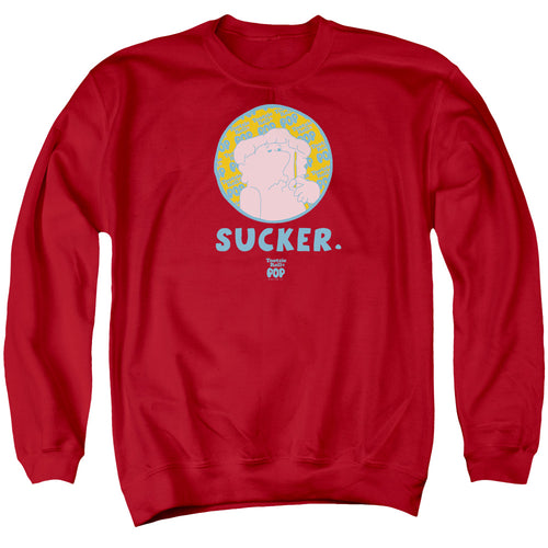 Tootsie Pop Sucker Red Crewneck Sweatshirt