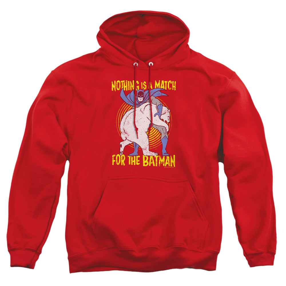 Batman Bear Wrastling Pullover Hoodie