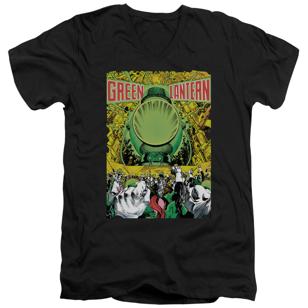 Green Lantern Gl #200 Cover V-Neck T-Shirt