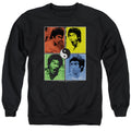 Bruce Lee Enter Color Block Crewneck Sweatshirt