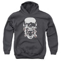 Green Lantern Black Lantern Skull Youth Hoodie