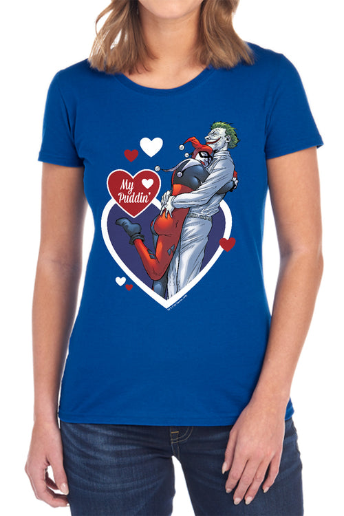 Batman My Puddin Womens T-Shirt
