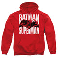 Batman v Superman Silhouette Fight Pullover Hoodie
