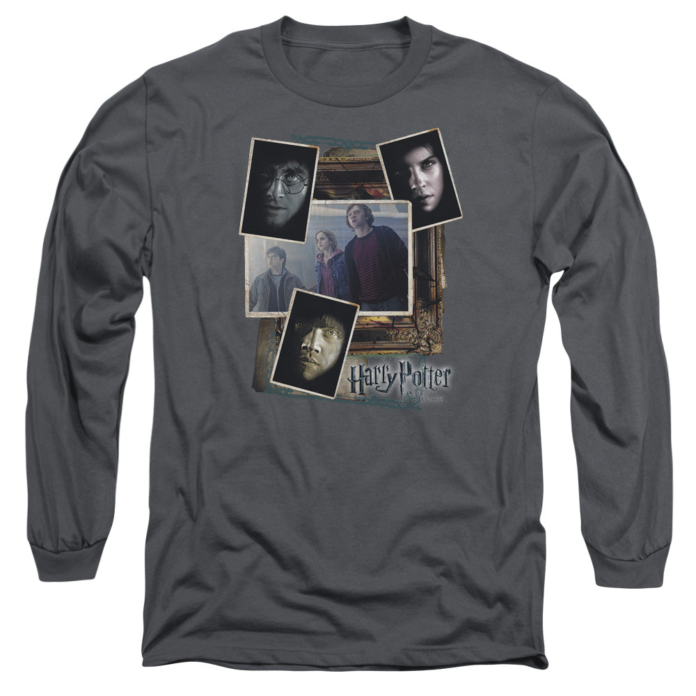 Harry Potter Trio Collage Long Sleeve T-Shirt