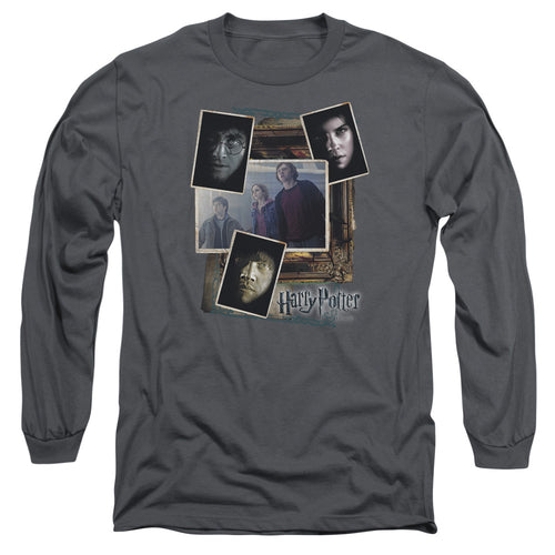 Harry Potter Trio Collage Long Sleeve T-Shirt